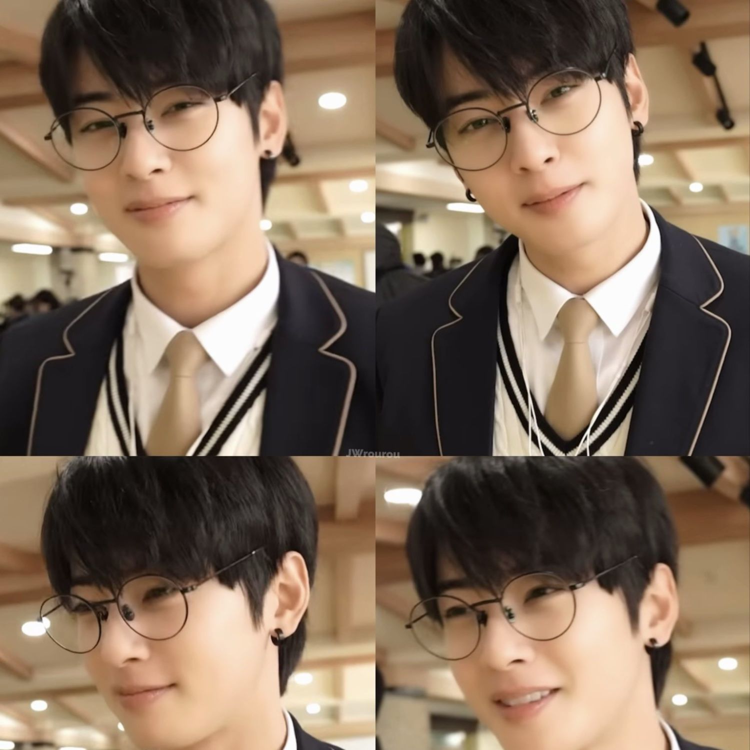 A moment captured by a fan of Cha Eunwoo