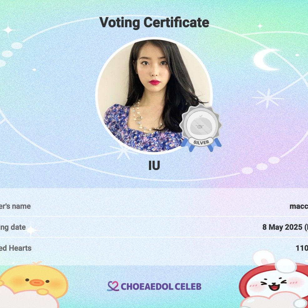 Behind-the-scenes cut of IU