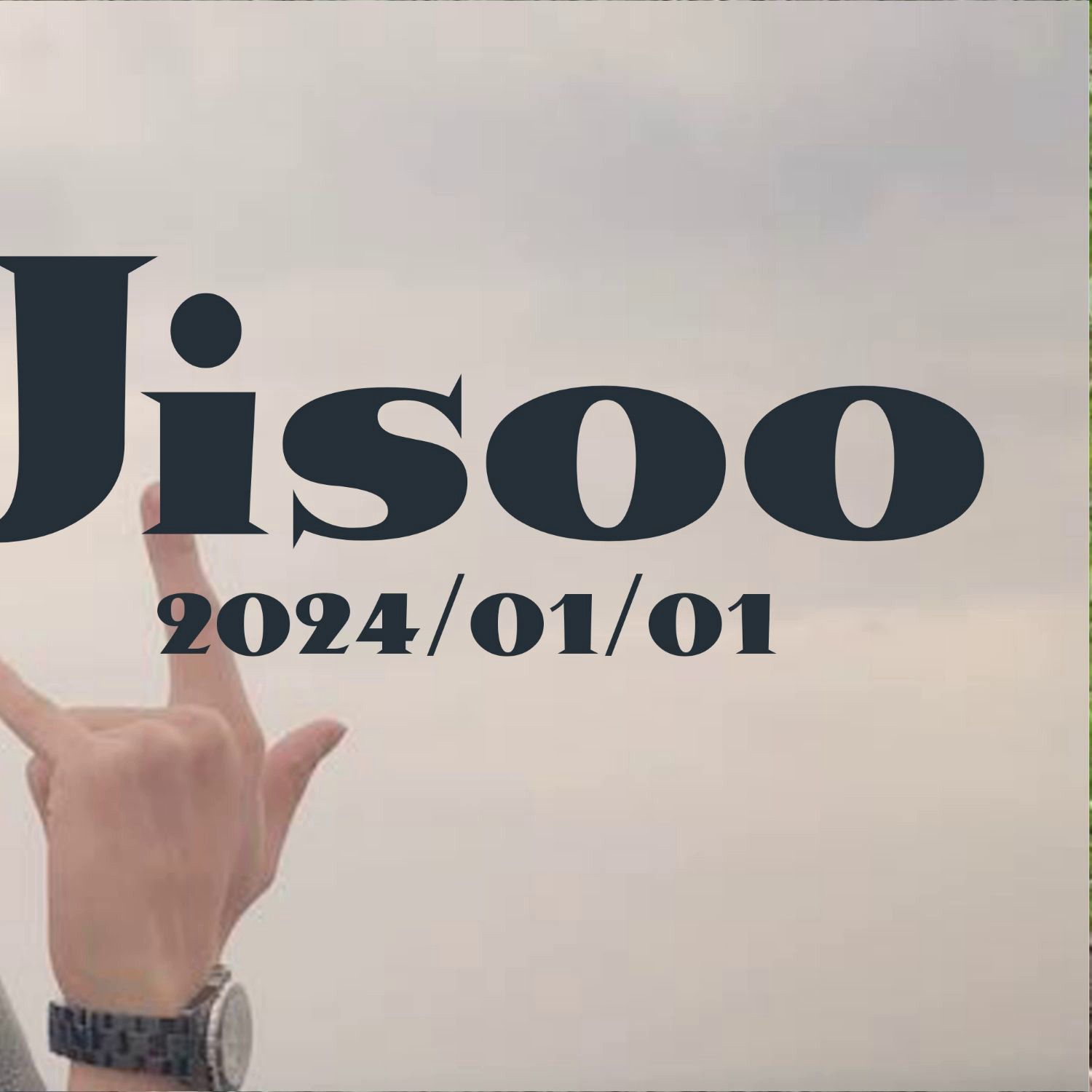 Behind-the-scenes cut of Jisoo