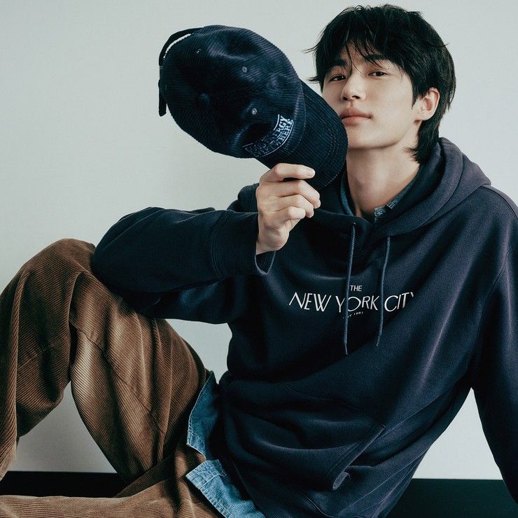 Recent activity shot of Byeon Wooseok