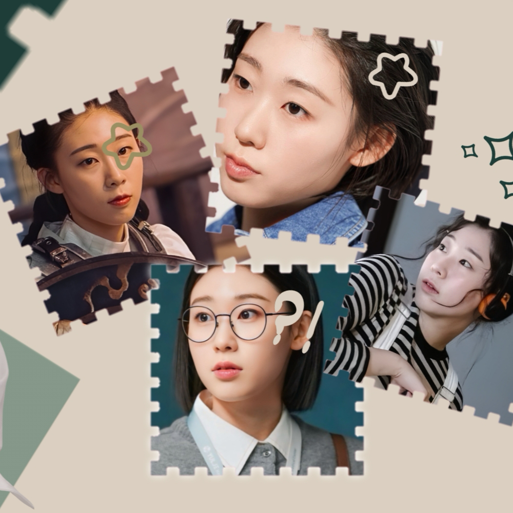 Behind-the-scenes cut of Han Yeji