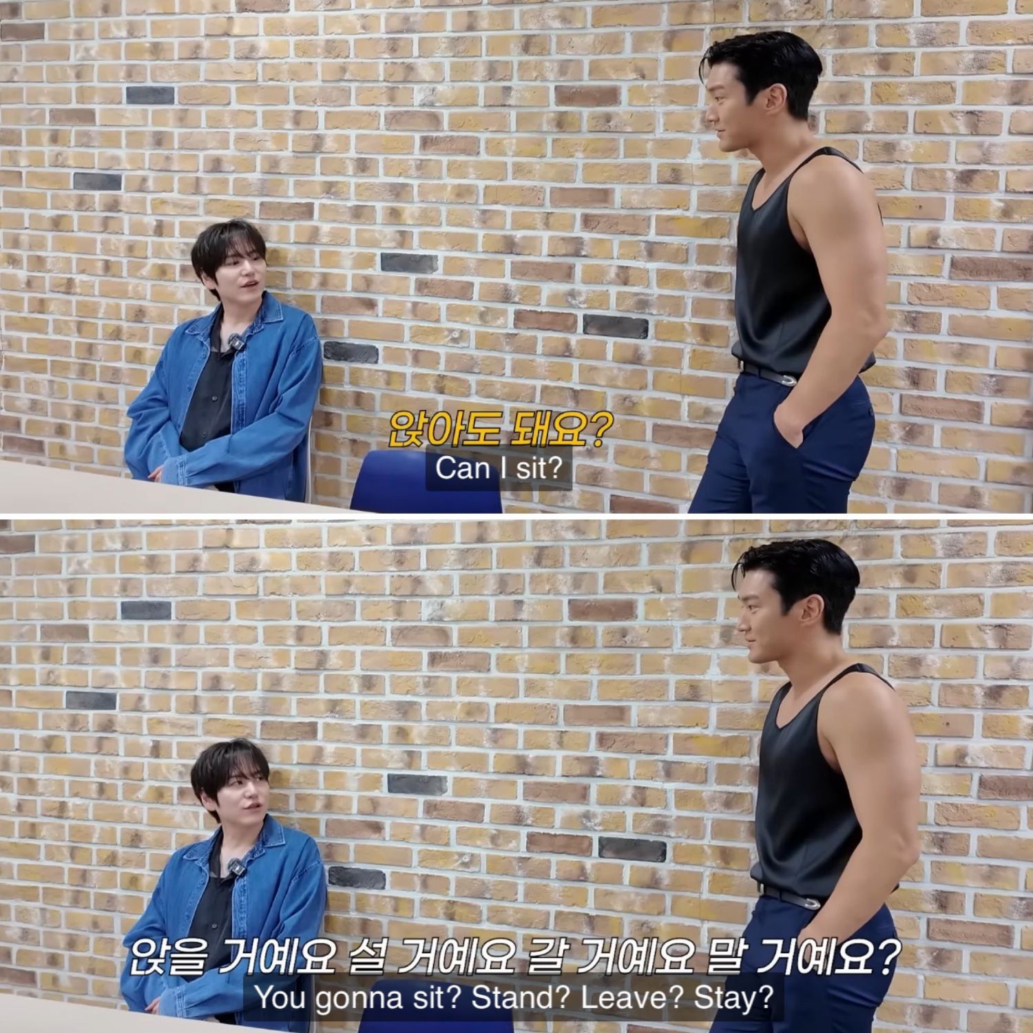Behind-the-scenes cut of Choi Siwon
