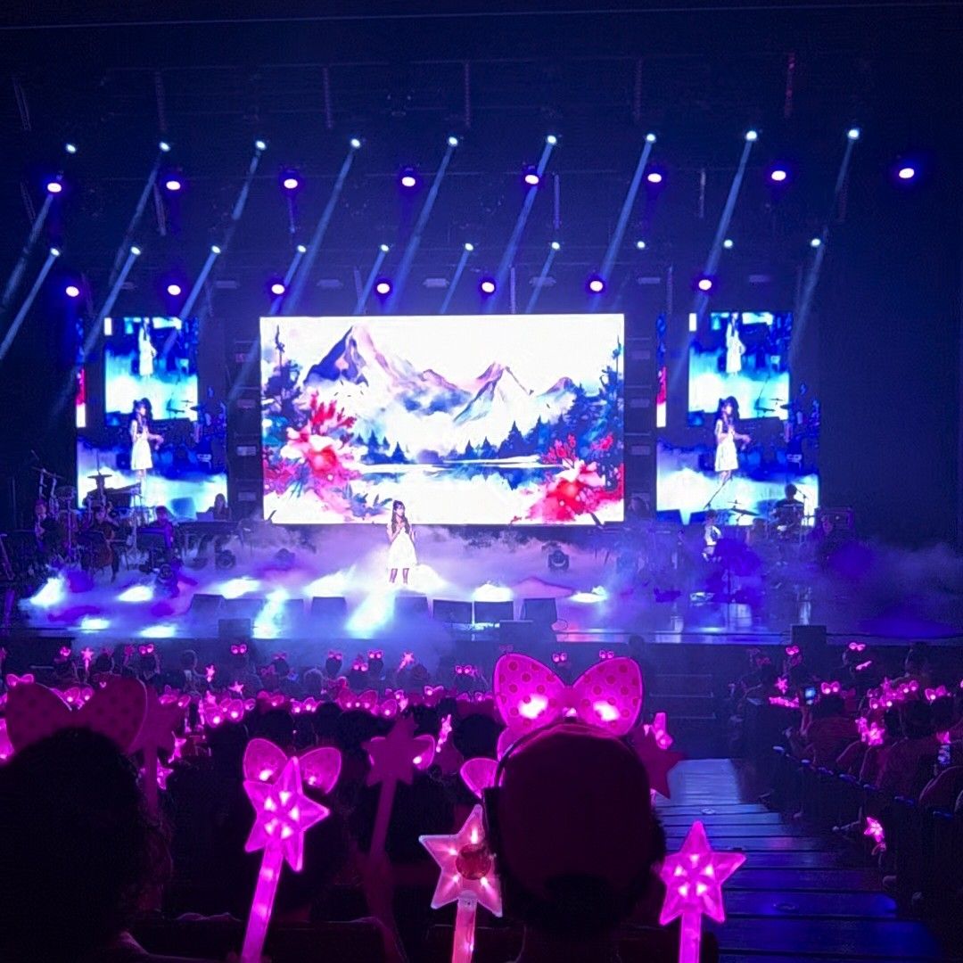 A moment captured by a fan of Bin Yeseo