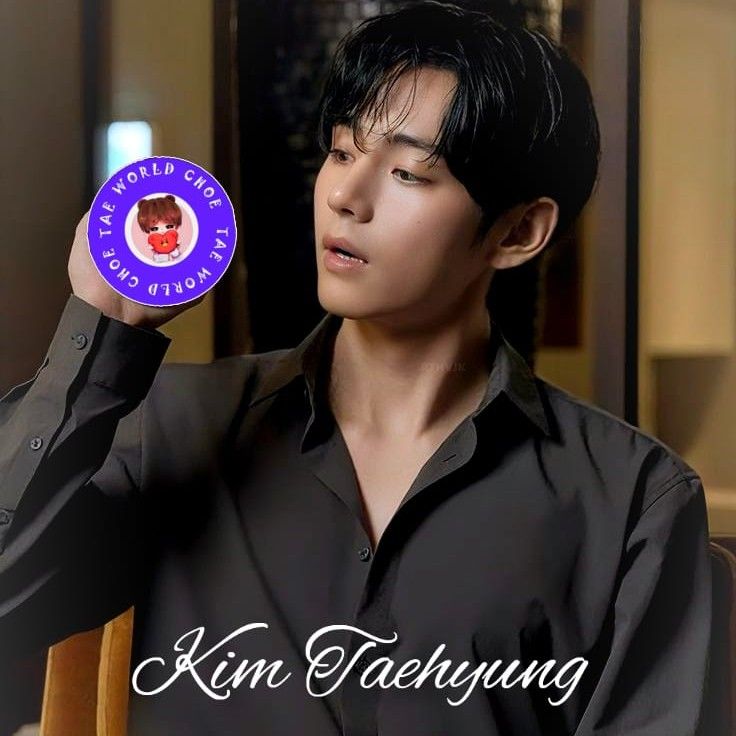 Recent activity shot of Kim Taehyung (V)