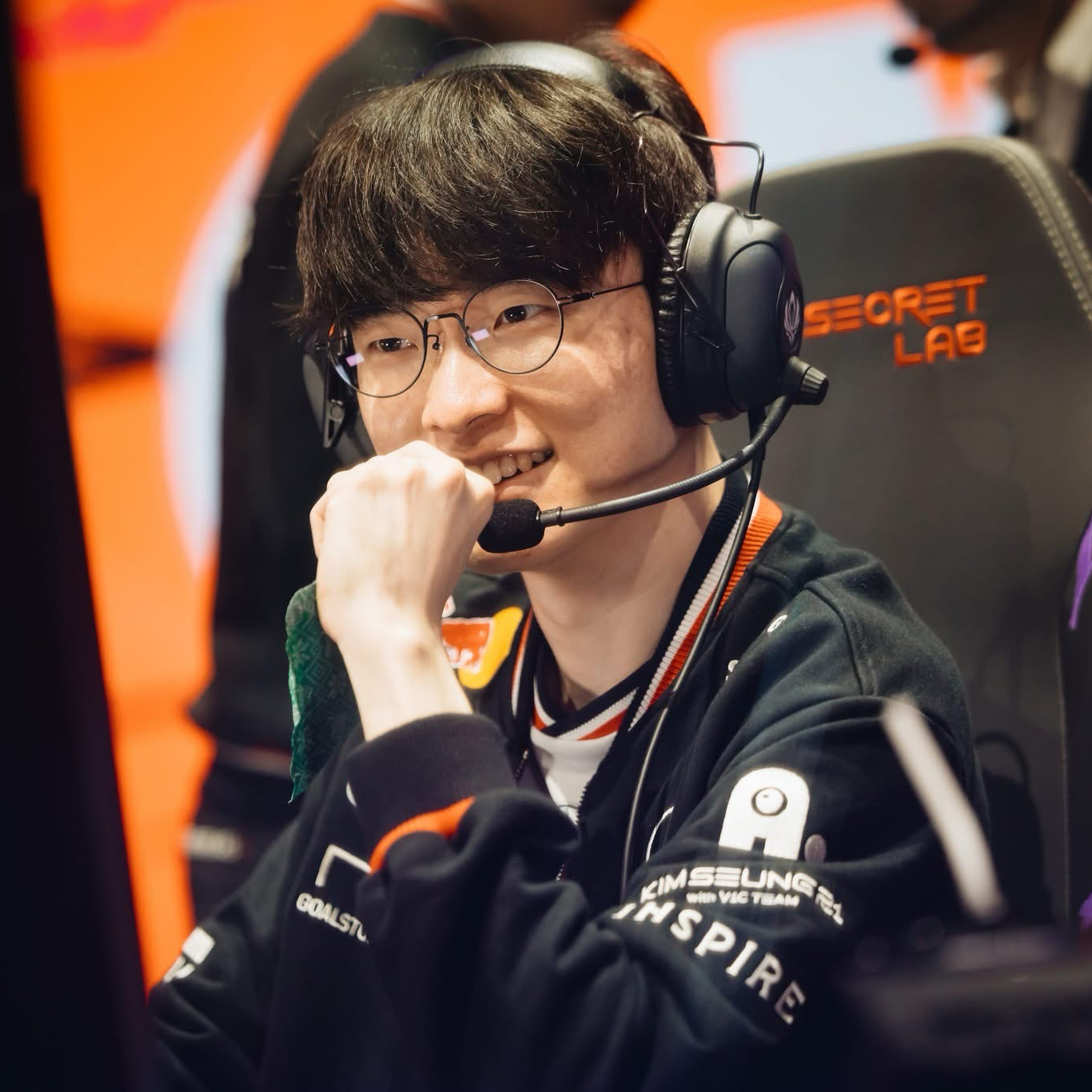 Recent activity shot of Faker