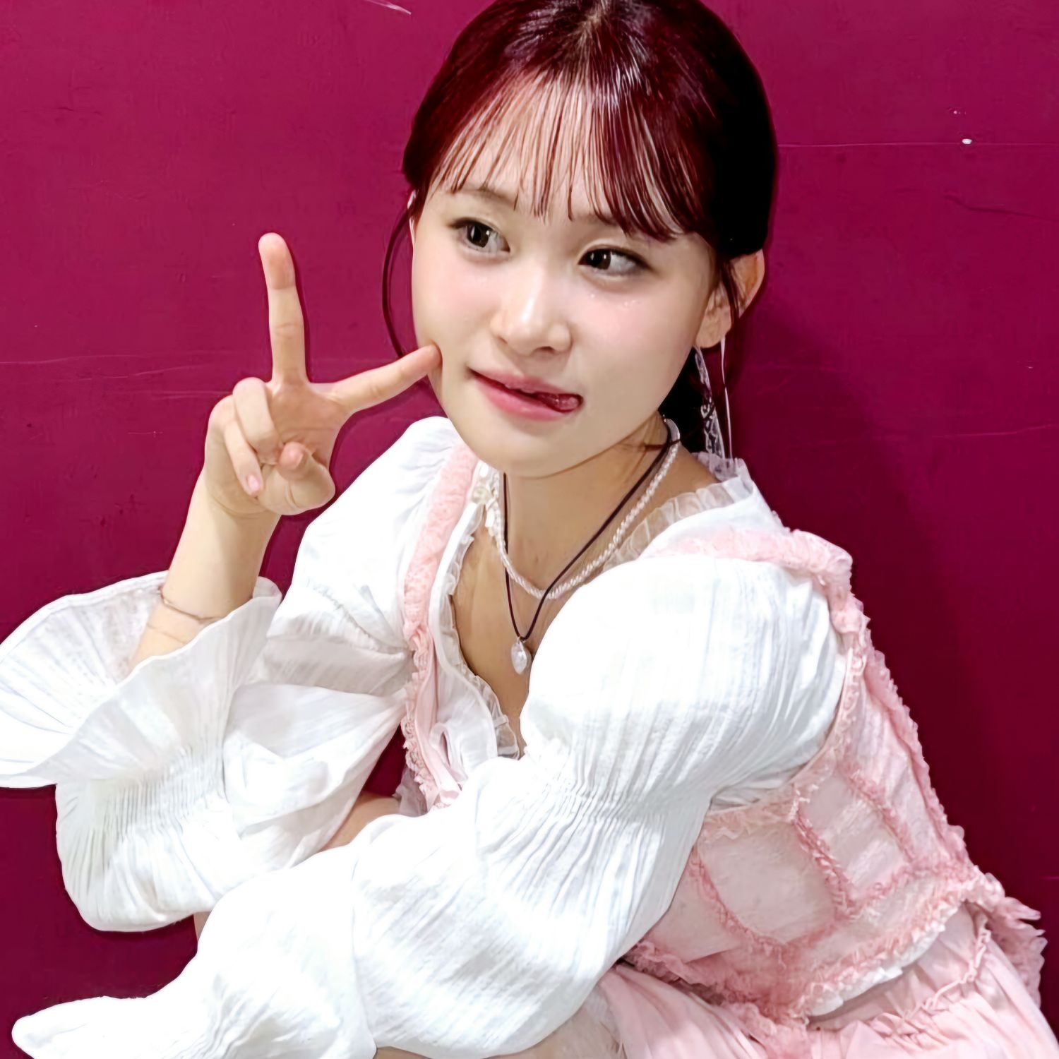 A moment captured by a fan of Kim Dahyun