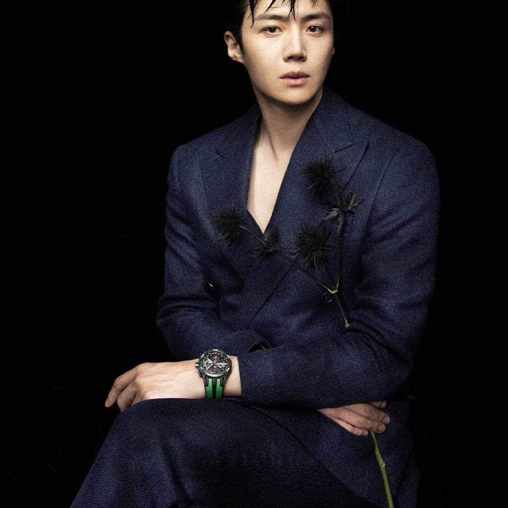 A moment captured by a fan of Kim Seonho