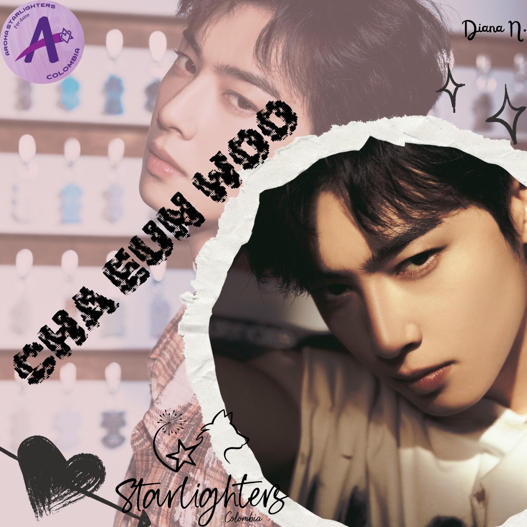 Behind-the-scenes cut of Cha Eunwoo