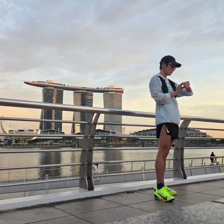 Recent activity shot of Lee Joongi