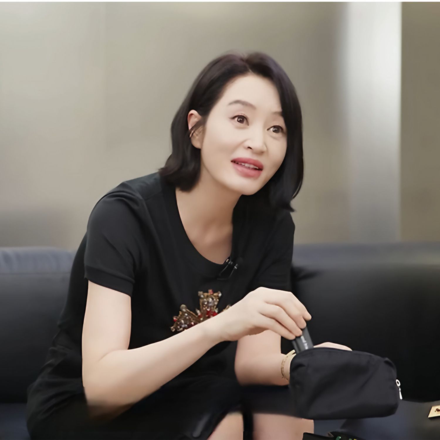 Behind-the-scenes cut of Kim Hyesoo