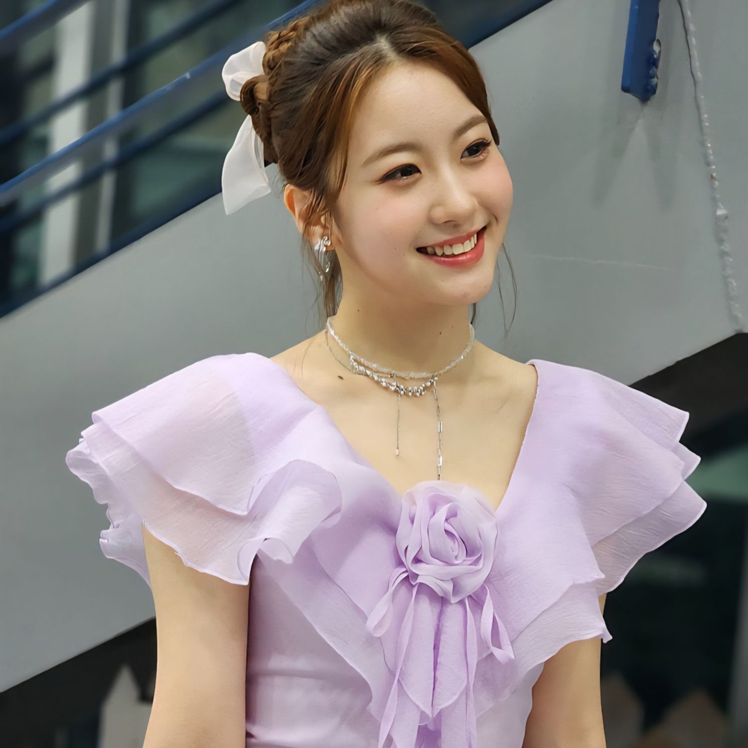 A moment captured by a fan of Oh Yujin