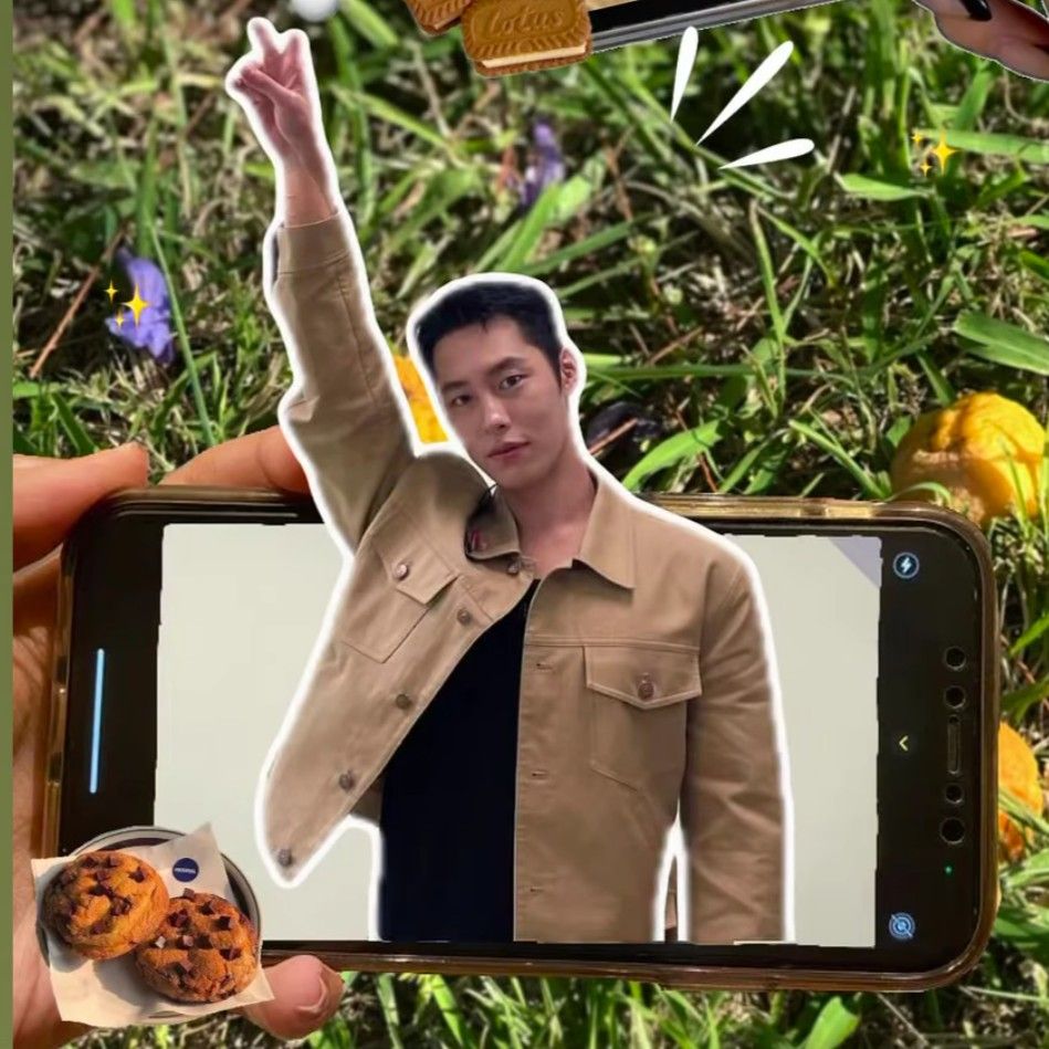 Behind-the-scenes cut of Lee Jaewook