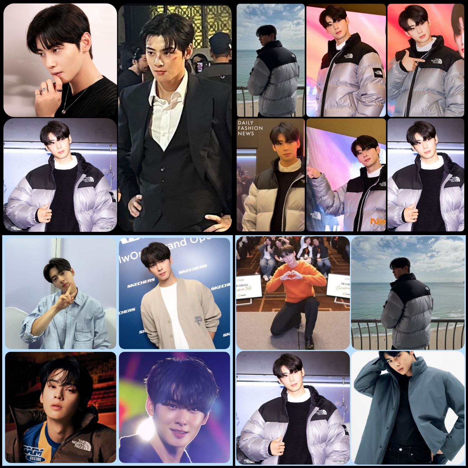 Behind-the-scenes cut of Cha Eunwoo