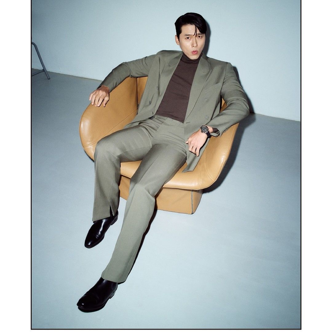 Behind-the-scenes cut of Hyun Bin