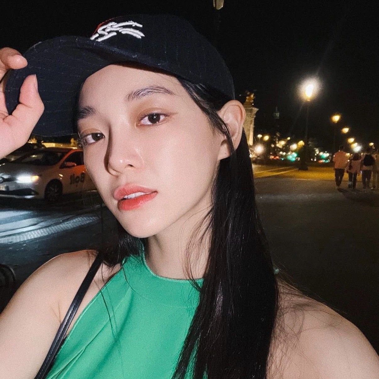 A moment captured by a fan of Kim Sejeong