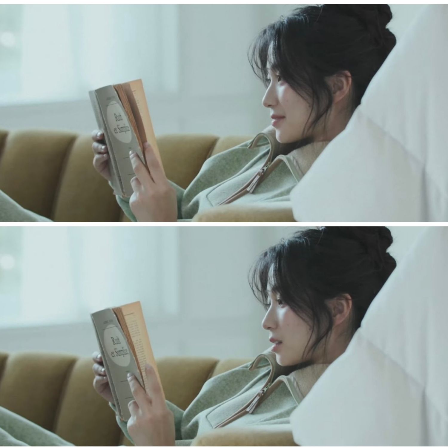 Behind-the-scenes cut of Kim Hyeyoon