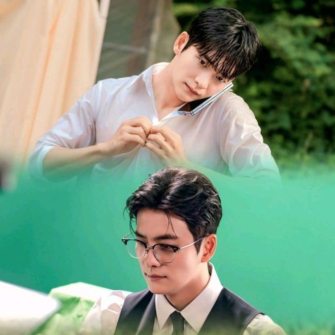 Behind-the-scenes cut of Kang Taeoh
