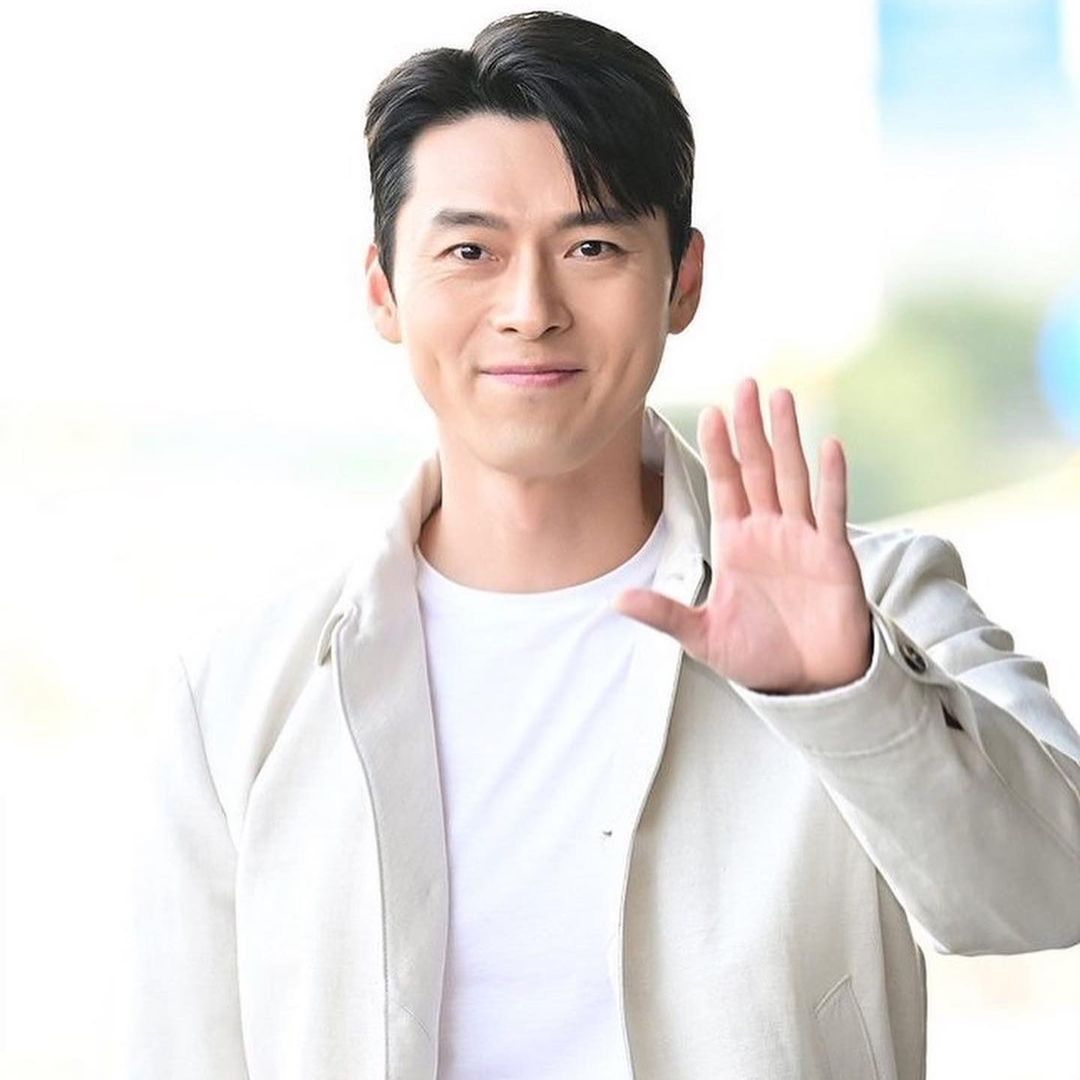 Recent activity shot of Hyun Bin