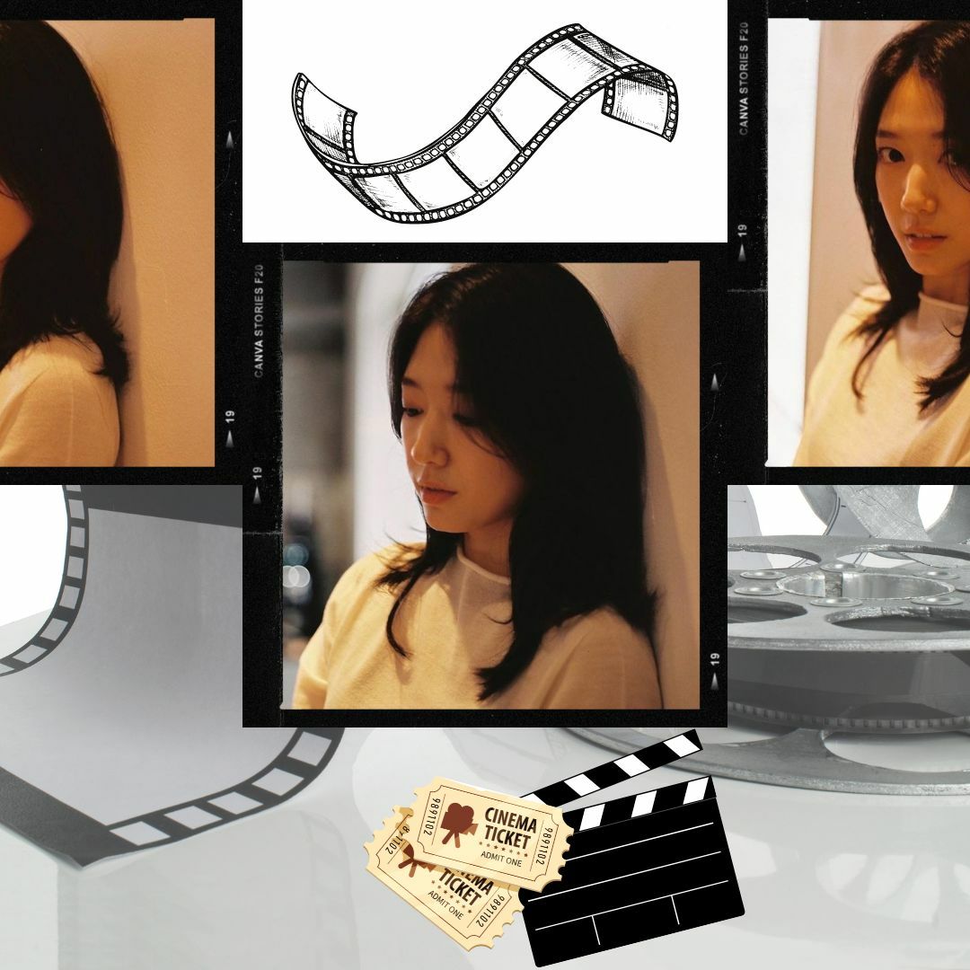 Behind-the-scenes cut of Park Shinhye