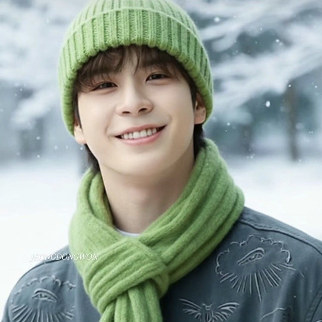 粉丝拍下的郑东元瞬间