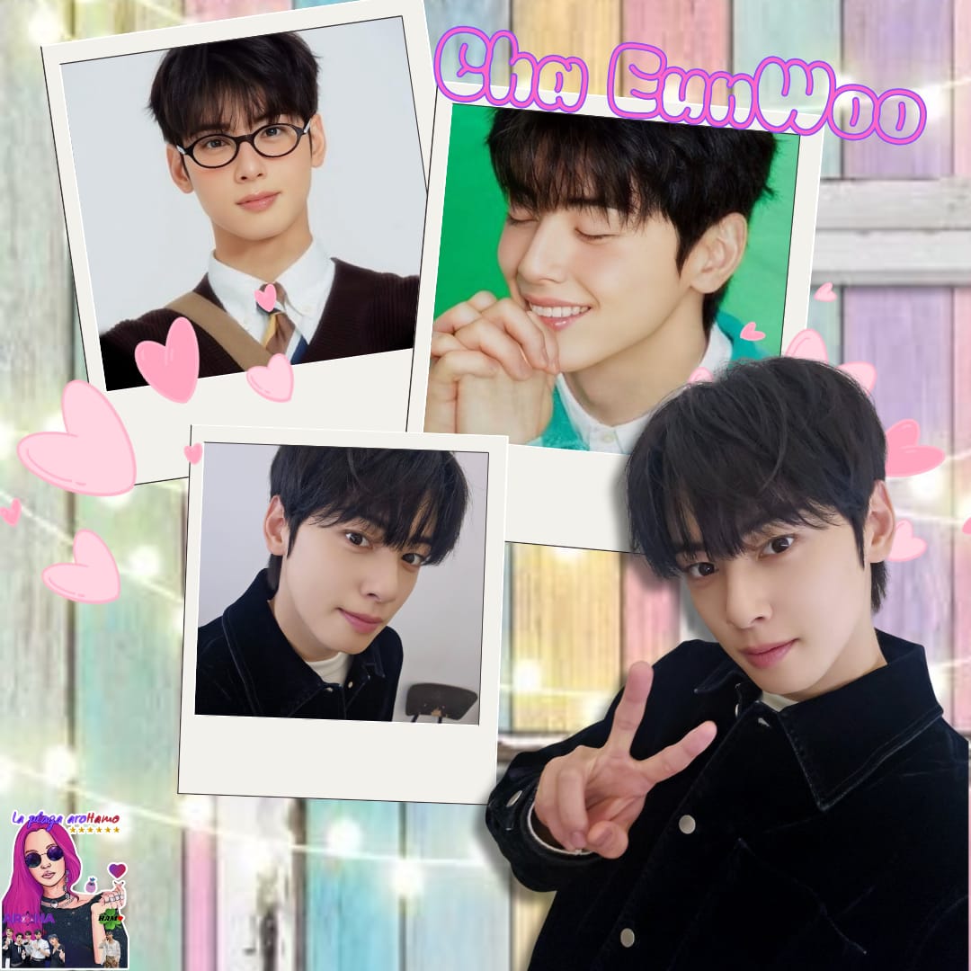 Behind-the-scenes cut of Cha Eunwoo