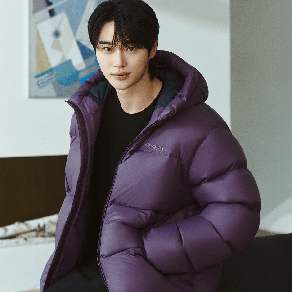 A moment captured by a fan of Byeon Wooseok