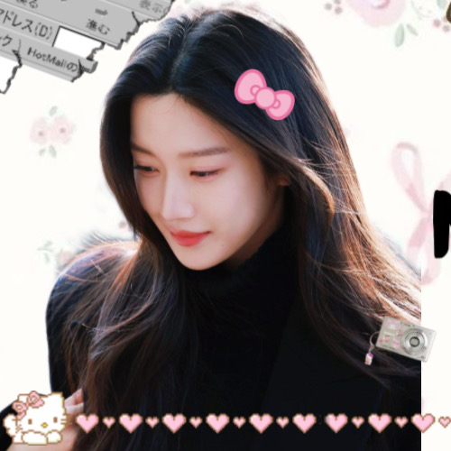 Behind-the-scenes cut of Mun Kayoung