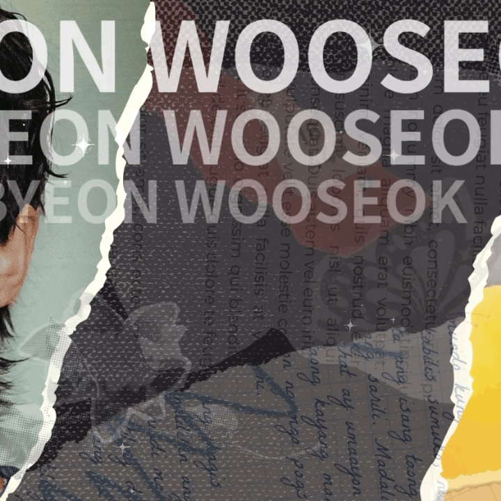 Behind-the-scenes cut of Byeon Wooseok