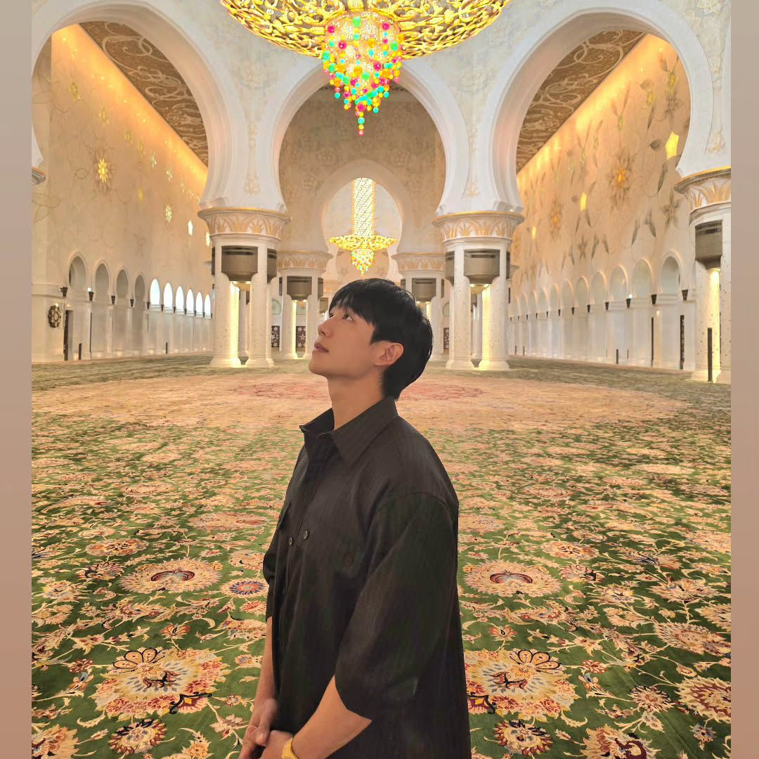 粉絲拍下的丁海寅瞬間