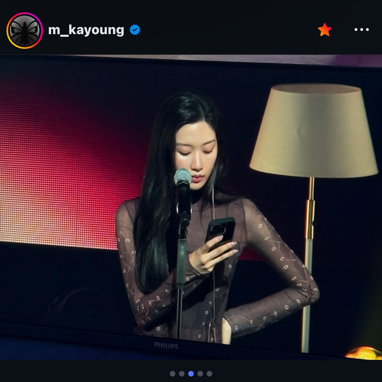 Recent activity shot of Mun Kayoung