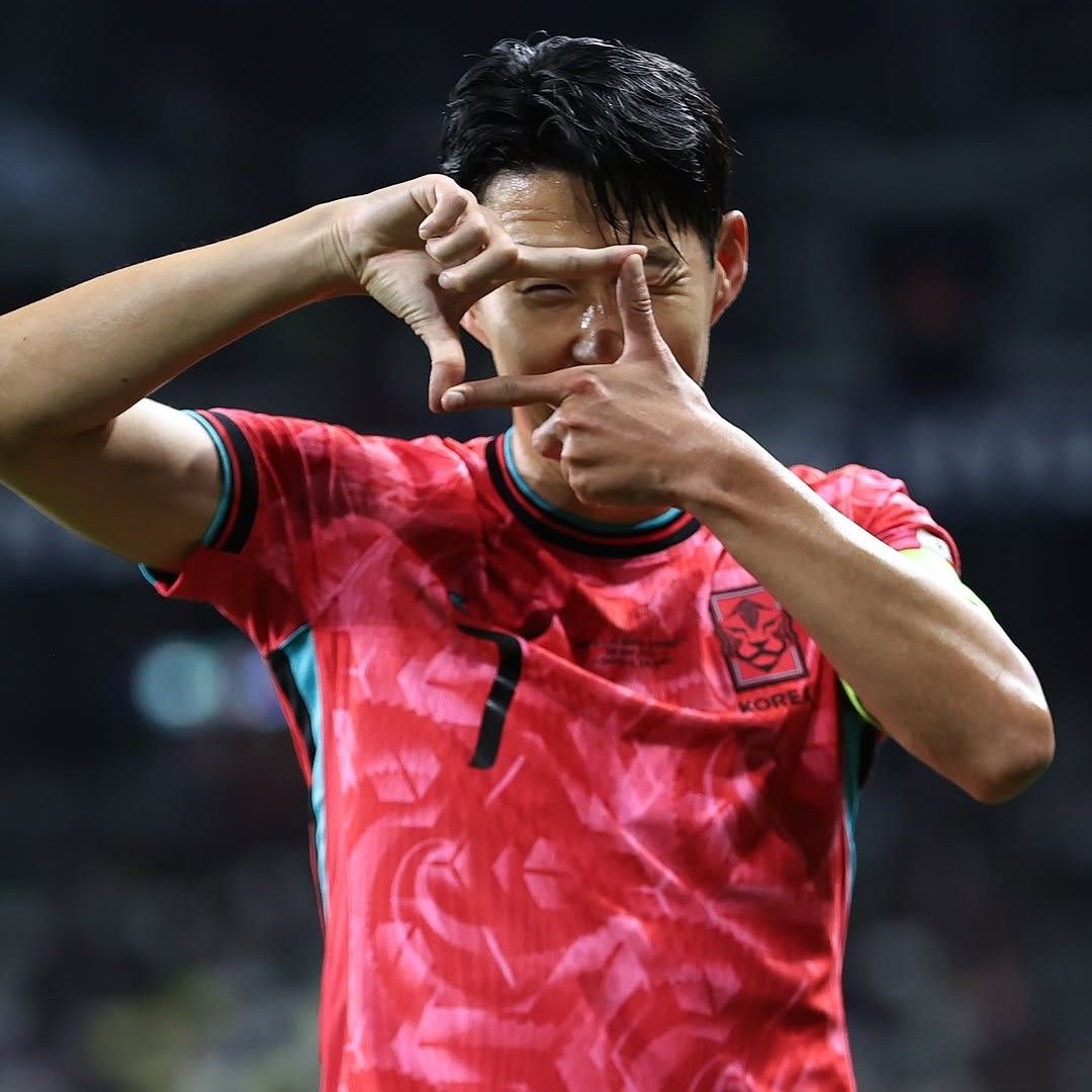 Behind-the-scenes cut of Son Heungmin