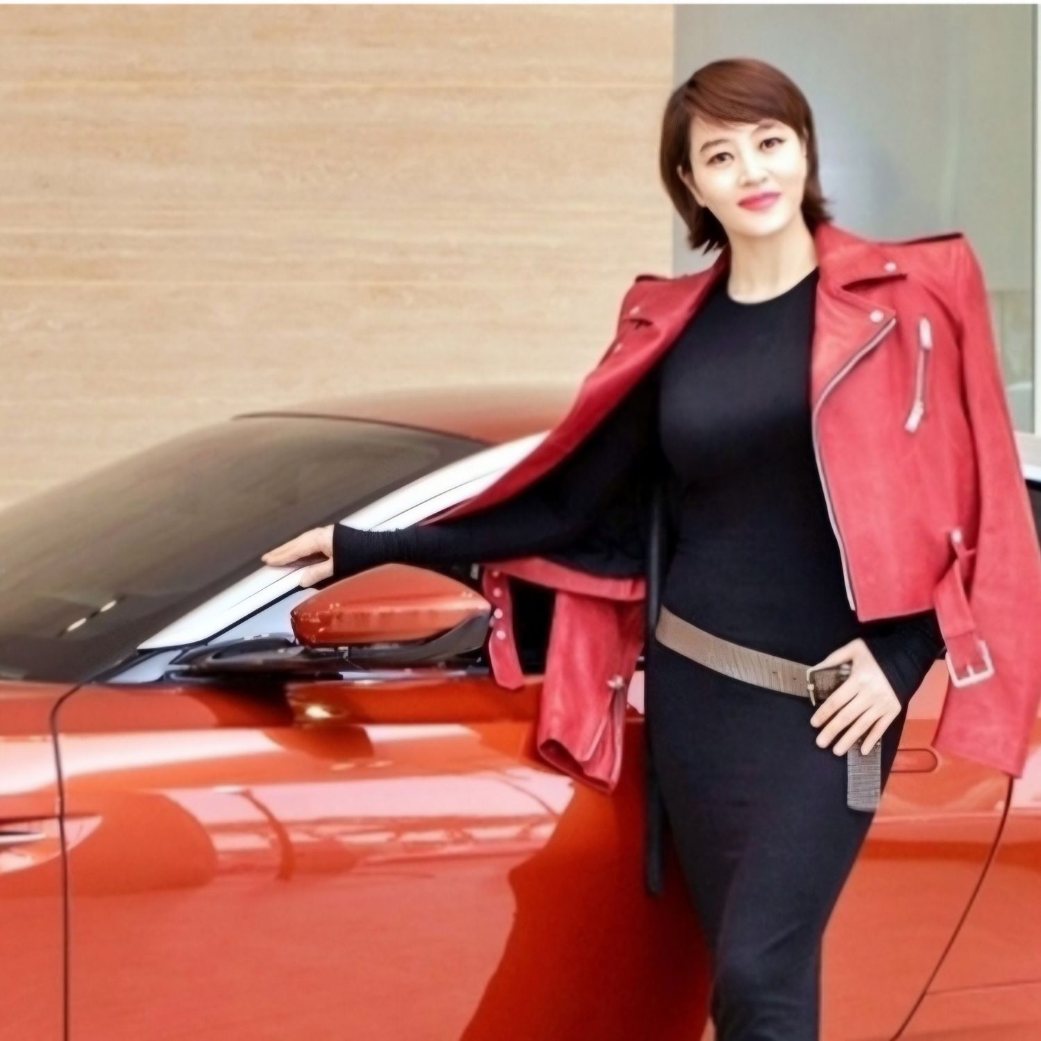 Behind-the-scenes cut of Kim Hyesoo