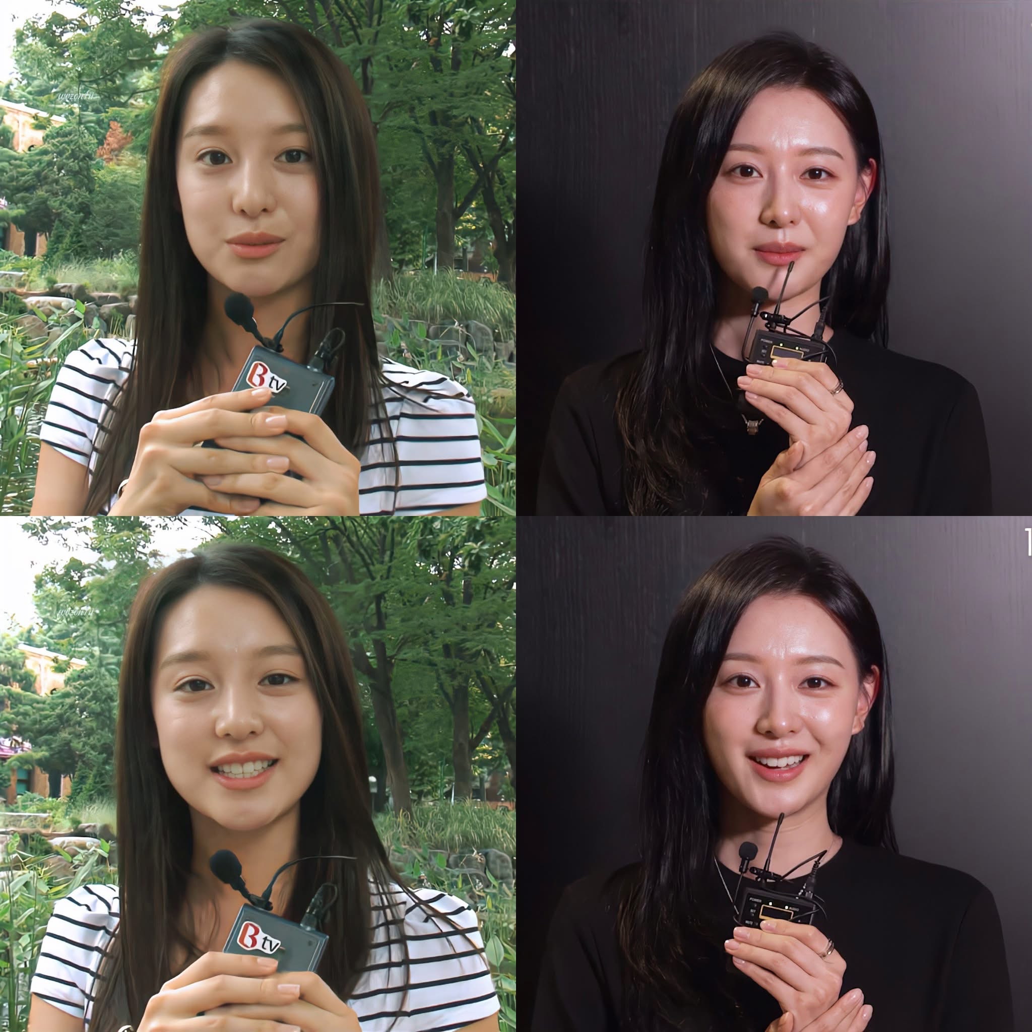 A moment captured by a fan of Kim Jiwon