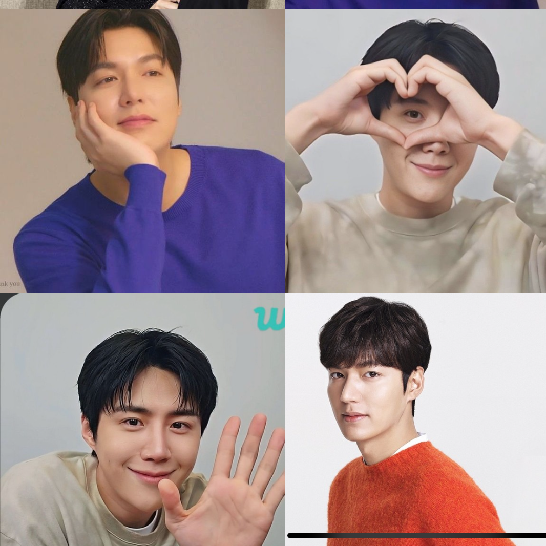 粉絲拍下的李敏鎬瞬間