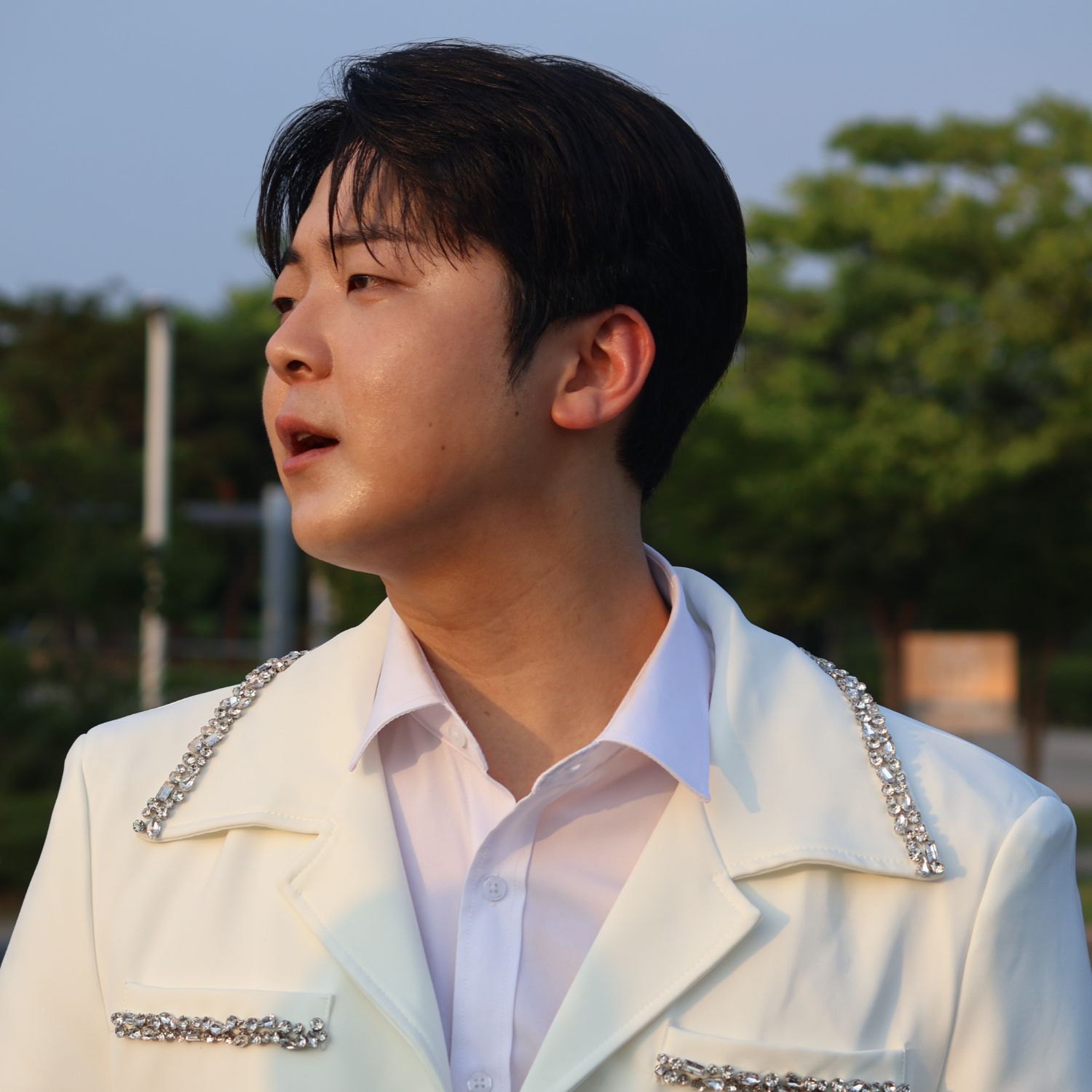 A moment captured by a fan of Park Minsu
