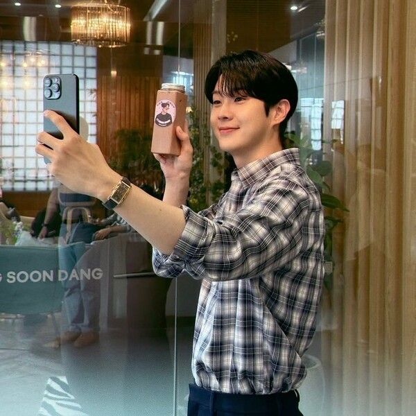 Recent activity shot of Choi Wooshik