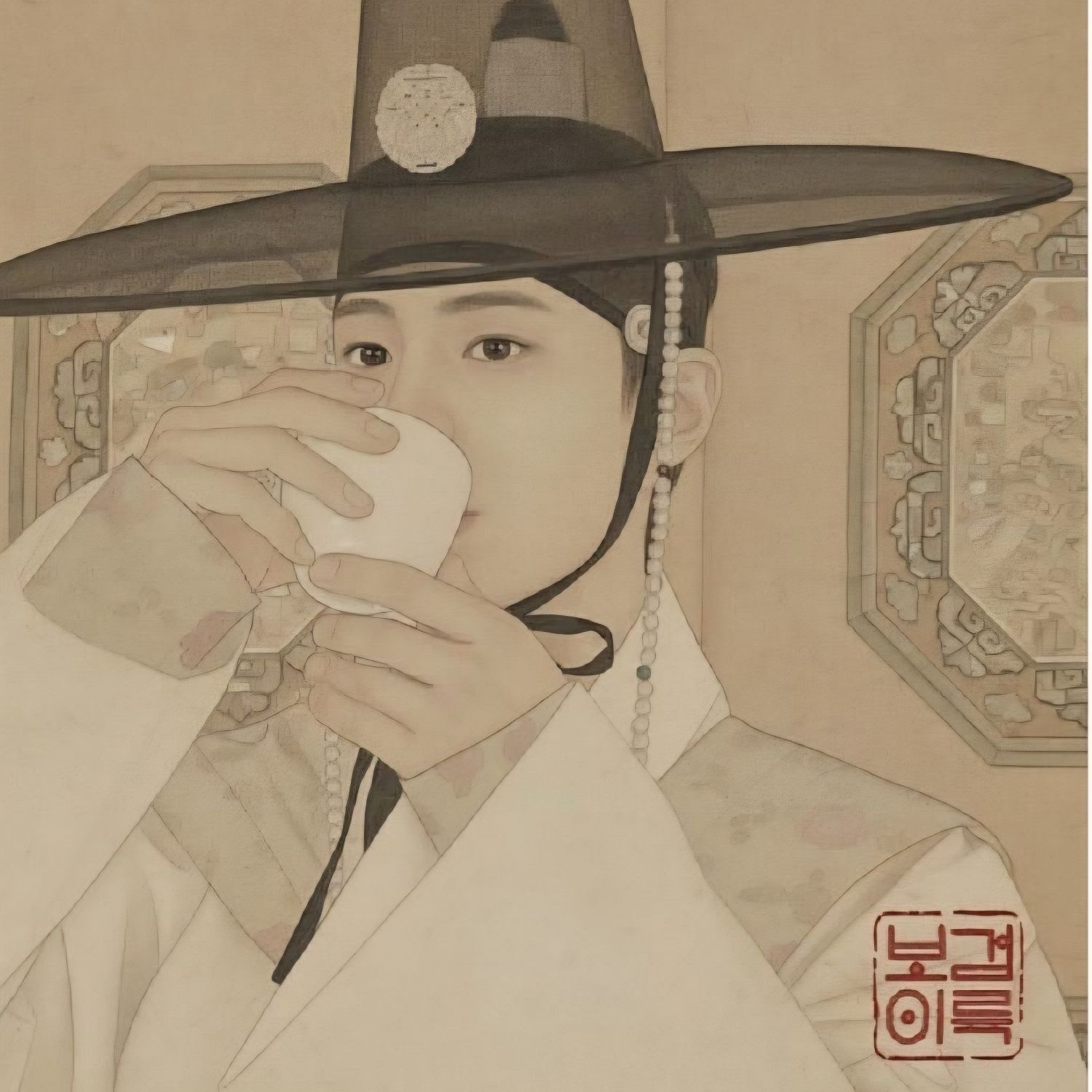 Behind-the-scenes cut of Park Bogum