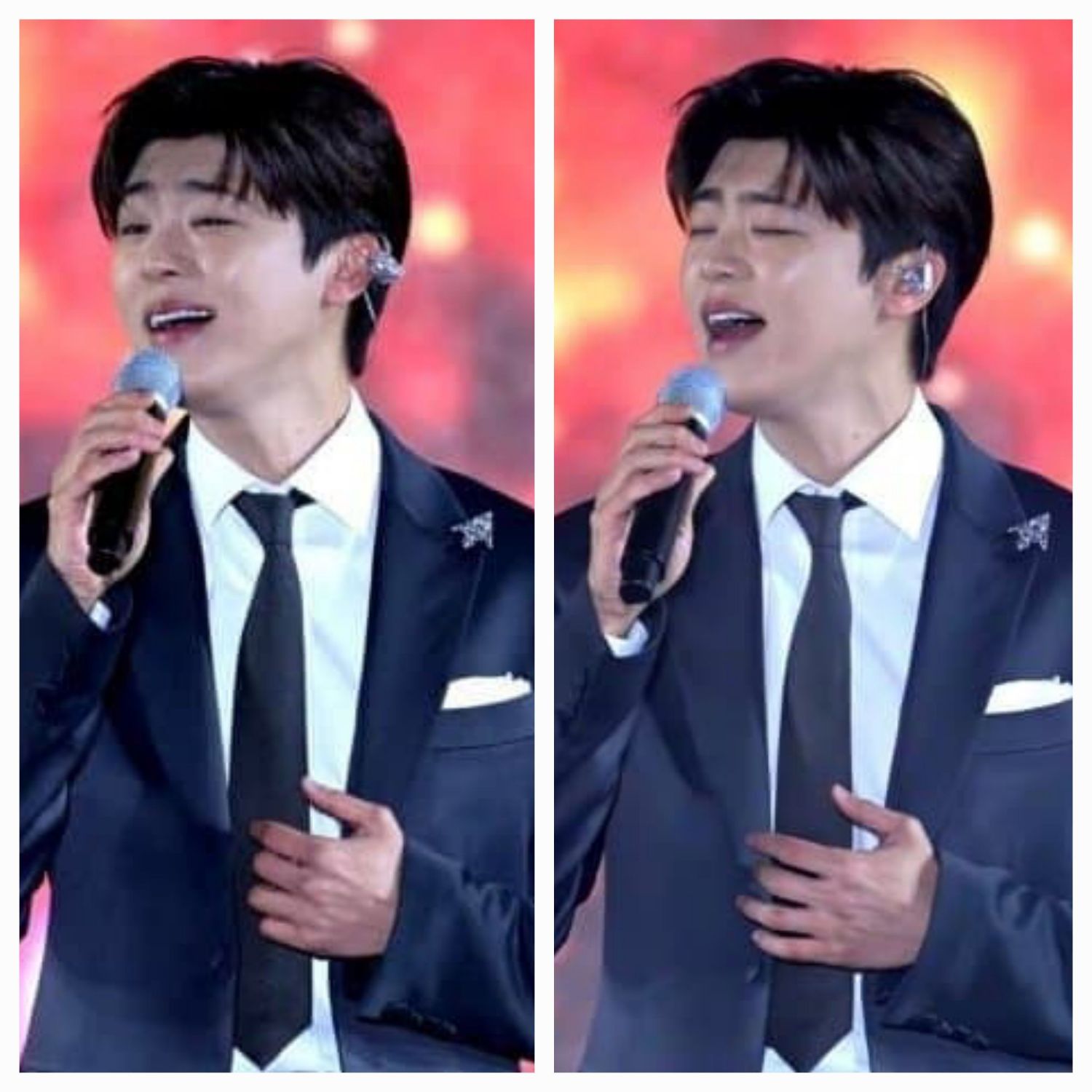 Behind-the-scenes cut of Park Jihyeon