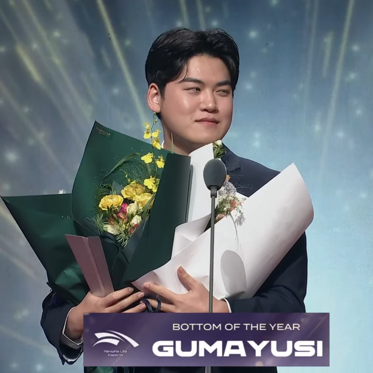 Behind-the-scenes cut of Gumayusi