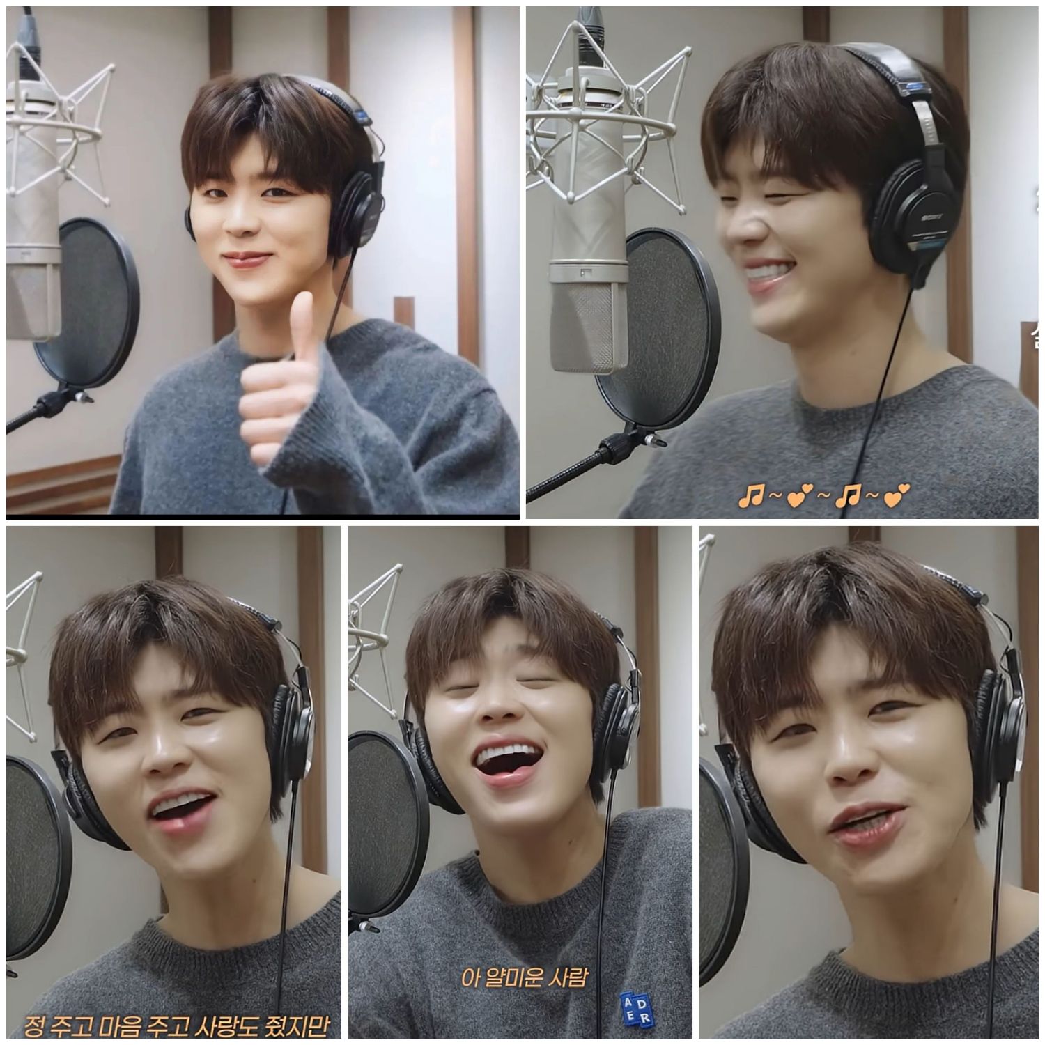 Behind-the-scenes cut of Park Jihyeon