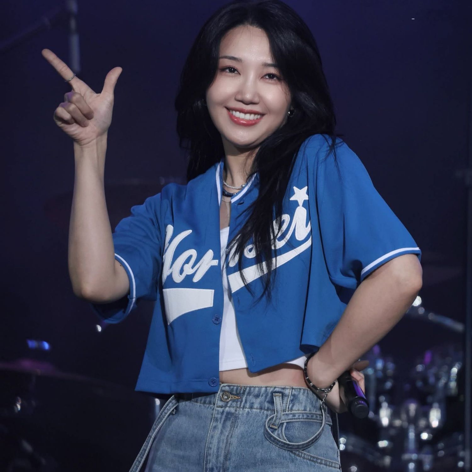 Recent activity shot of Jung Eunji