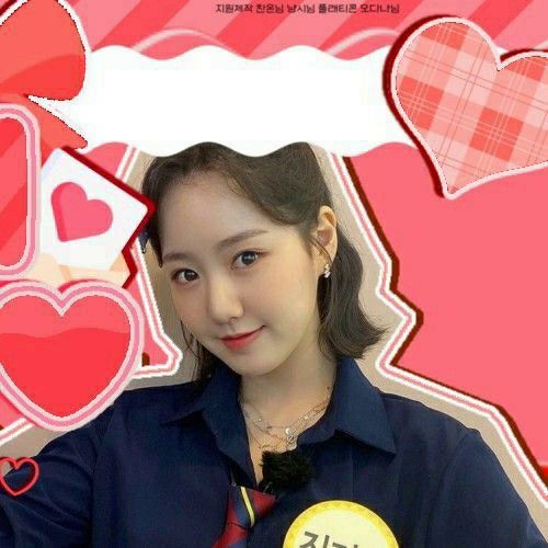 Behind-the-scenes cut of Jin Jihee
