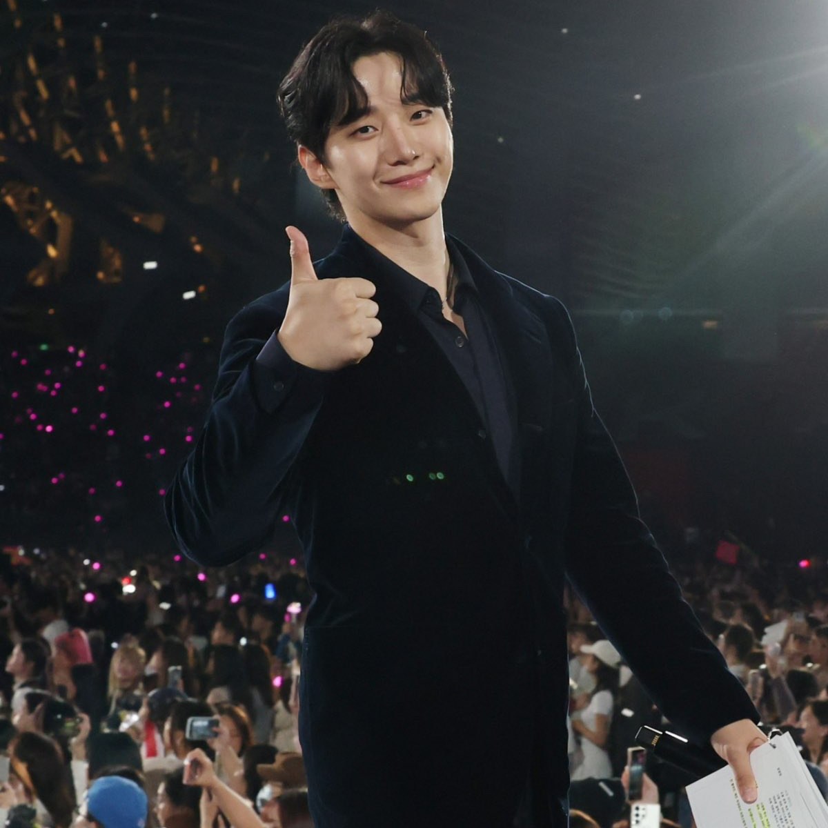 Momen yang diabadikan oleh penggemar Lee Junho