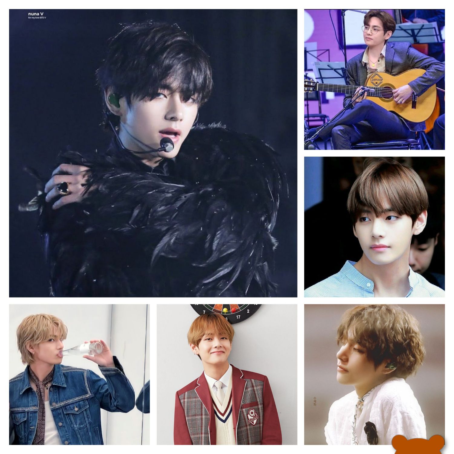 김태형 (뷔)의 비하인드 컷