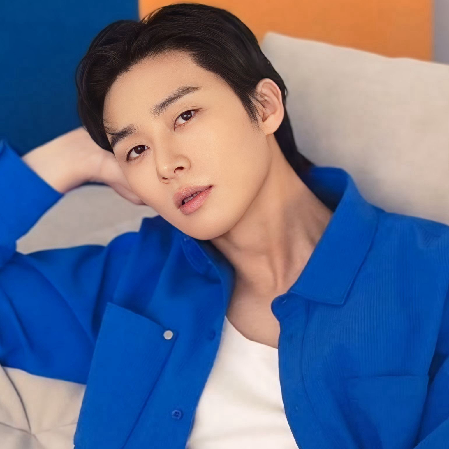 Behind-the-scenes cut of Park Seojoon