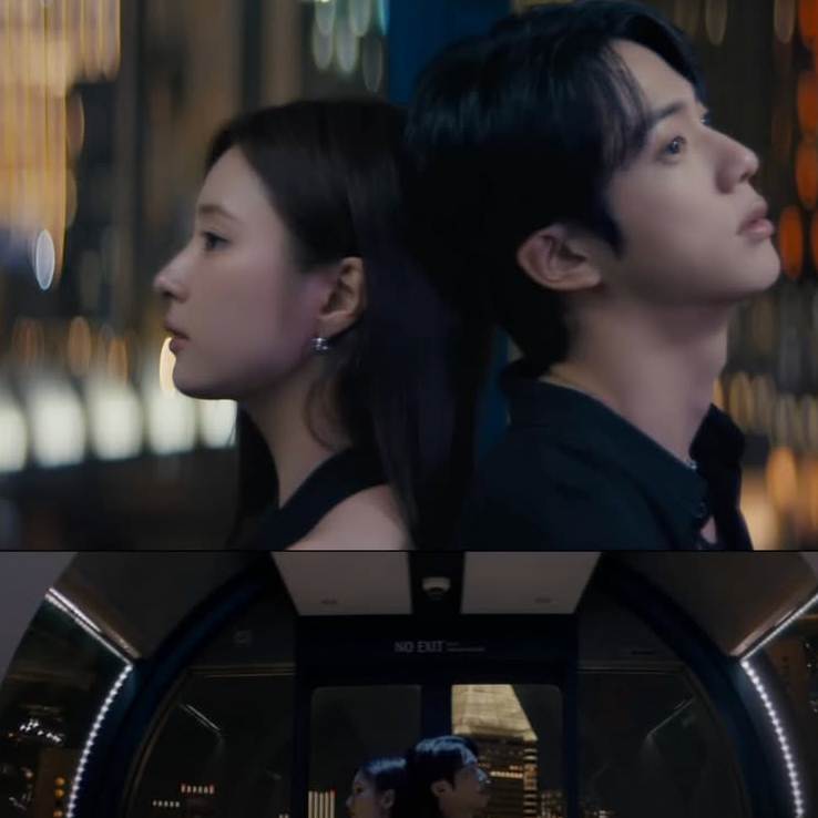Behind-the-scenes cut of Shin Sekyung
