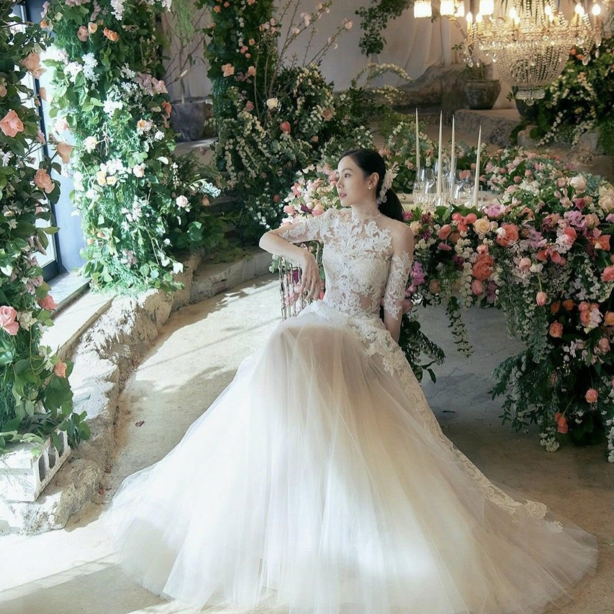 Behind-the-scenes cut of Son Yejin