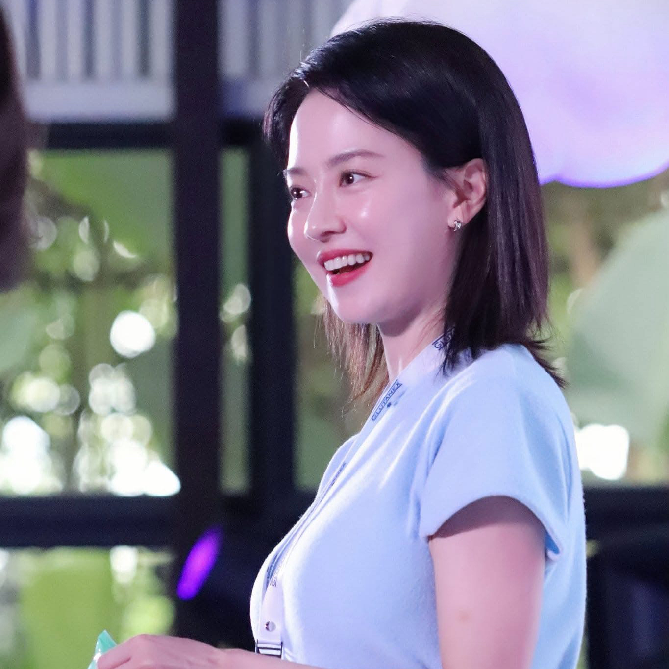 粉絲拍下的宋智孝瞬間