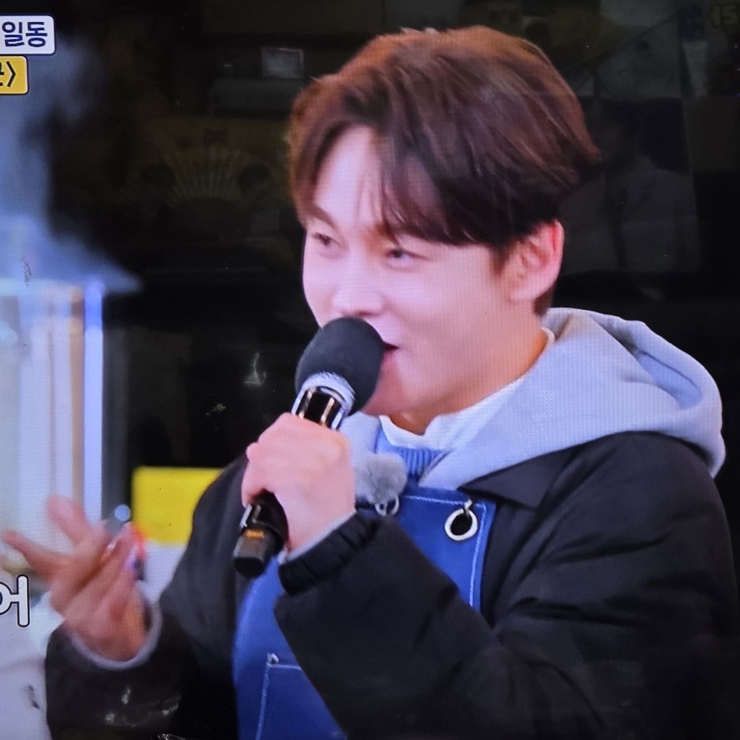 粉丝拍下的朴瑞镇瞬间