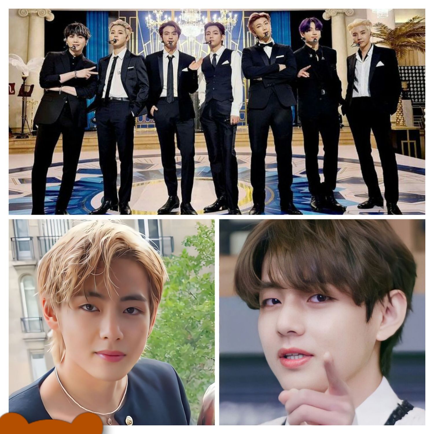 A moment captured by a fan of Kim Taehyung (V)